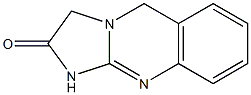 3,5-Dihydroimidazo[2,1-b]quinazolin-2(1H)-one 结构式