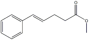 5-Phenyl-4-pentenoic acid methyl ester 结构式