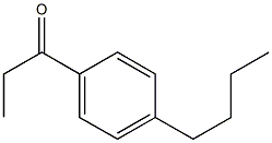 1-(4-Butylphenyl)-1-propanone 结构式