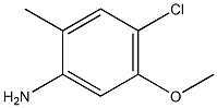 2-Methyl-4-chloro-5-methoxyaniline 结构式