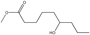 6-Hydroxypelargonic acid methyl ester 结构式