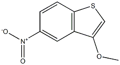 3-Methoxy-5-nitrothionaphthene 结构式