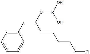 Phosphorous acid benzyl(5-chloropentyl)methyl ester 结构式