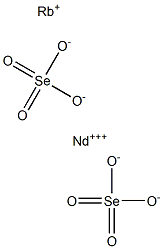Rubidium neodymium selenate 结构式