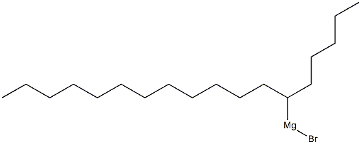 (1-Pentyltridecyl)magnesium bromide 结构式