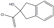 2-(1-Chloroethenyl)indan-2-ol 结构式