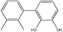 3-(2,3-Dimethylphenyl)benzene-1,2-diol 结构式