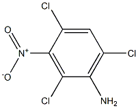 2,4,6-Trichloro-3-nitroaniline 结构式