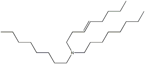 N,N-Dioctyl-3-octen-1-amine 结构式