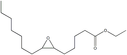 6,7-Epoxytetradecanoic acid ethyl ester 结构式