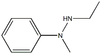 1-Phenyl-1-methyl-2-ethylhydrazine 结构式