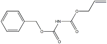 N-[(2-Propenyl)oxycarbonyl]carbamic acid benzyl ester 结构式