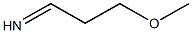 3-Methoxy-1-propanimine 结构式