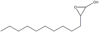 1,2-Epoxydodecan-1-ol 结构式