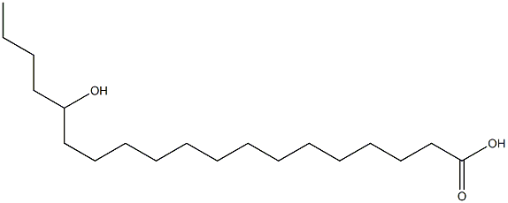 15-Hydroxynonadecanoic acid 结构式