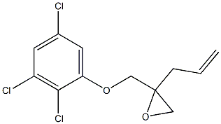 2,3,5-Trichlorophenyl 2-allylglycidyl ether 结构式