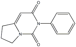 2-Phenyl-6,7-dihydropyrrolo[1,2-c]pyrimidine-1,3(2H,5H)-dione 结构式