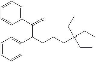 (4,5-Diphenyl-5-oxopentyl)triethylaminium 结构式