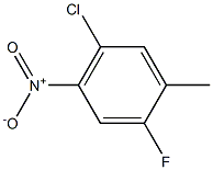 5-Chloro-2-fluoro-1-methyl-4-nitrobenzene 结构式