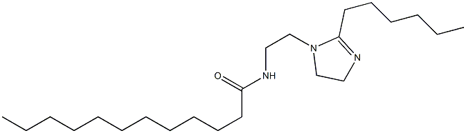 1-(2-Lauroylaminoethyl)-2-hexyl-2-imidazoline 结构式
