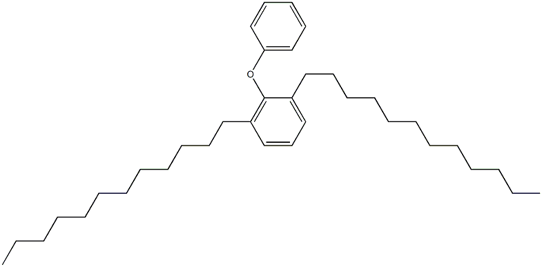 2,6-Didodecyl[oxybisbenzene] 结构式
