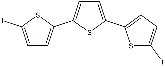 5,5''-Diiodo-2,2':5',2''-terthiophene 结构式