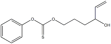 6-[(Phenoxythiocarbonyl)oxy]-1-hexen-3-ol 结构式