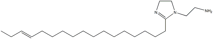 1-(2-Aminoethyl)-2-(14-heptadecenyl)-2-imidazoline 结构式