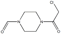 4-(Chloroacetyl)piperazine-1-carbaldehyde 结构式