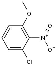 2-Chloro-6-methoxy-1-nitrobenzene 结构式