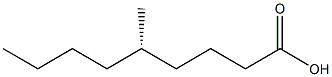 [S,(+)]-5-Methylnonanoic acid 结构式