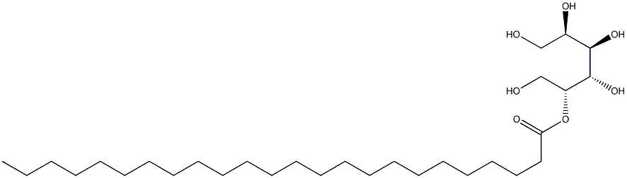 D-Mannitol 5-tetracosanoate 结构式