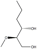 (2R,3S)-2-Methoxyhexane-1,3-diol 结构式