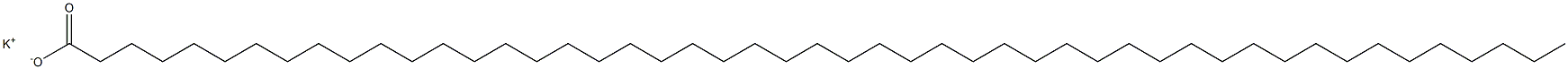 Nonatetracontanoic acid potassium salt 结构式