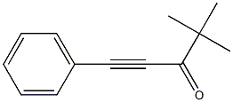 Phenylethynyl tert-butyl ketone 结构式