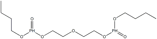 Bis[2-(butoxyphosphinyloxy)ethyl] ether 结构式