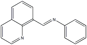 N-Phenylquinoline-8-methanimine 结构式