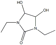 1,3-Diethyl-4,5-dihydroxyimidazolidine-2-one 结构式