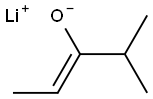 Lithium(Z)-1-isopropyl-1-propene-1-olate 结构式