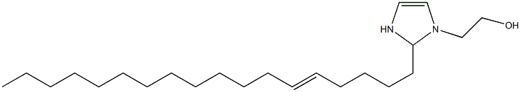 2-(5-Octadecenyl)-4-imidazoline-1-ethanol 结构式