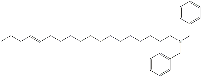 (14-Octadecenyl)dibenzylamine 结构式