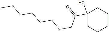 1-(1-Hydroxycyclohexyl)-1-nonanone 结构式