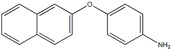 p-(2-Naphtyloxy)aniline 结构式
