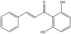 2',6'-Dihydroxy-trans-chalcone 结构式