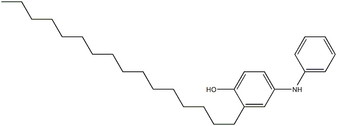 3-Hexadecyl[iminobisbenzen]-4-ol 结构式