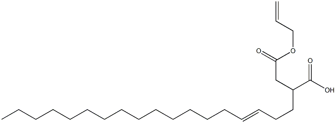 2-(3-Octadecenyl)succinic acid 1-hydrogen 4-allyl ester 结构式