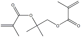 Bismethacrylic acid 1,1-bis(hydroxymethyl)ethylene ester 结构式