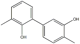 3,4'-Dimethyl-1,1'-biphenyl-2,3'-diol 结构式