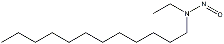 N-Nitroso-N-ethyldodecylamine 结构式