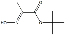 2-Hydroxyiminopropanoic acid tert-butyl ester 结构式